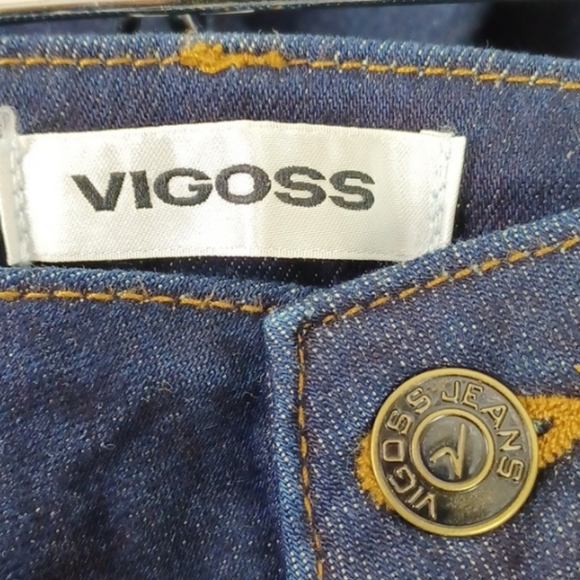 VIGOSS DESTRESSED STRETCH  RAW HEM GORGEOUS SKINNY JEANS SZ 24W - Picture 9 of 11